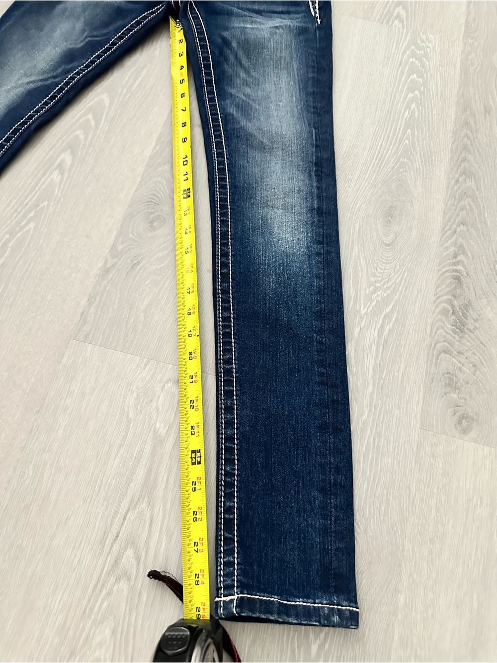 Miss Me Rhinestone Low Rise Skinny Jeans - Picture 6 of 6